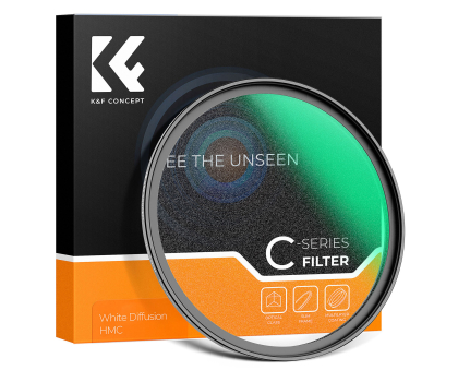 Akcesoria Foto K&F Concept Nano-C HMC White Mist - 77 mm